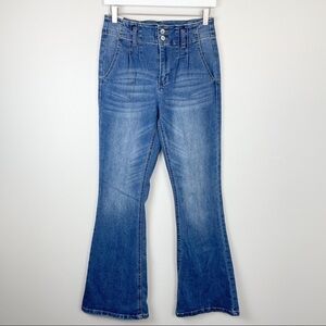 Almost Famous High Rise Flare Jeans Size 5